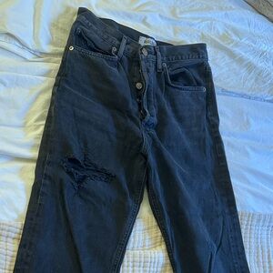Agolde Charcoal Denim Jeans